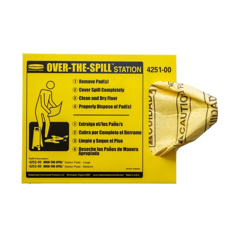 Rubbermaid Commercial Products General Purpose Spill Kit 0.34 L Absorbent Capacity FG425100YEL
