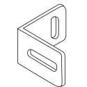 Smartscan Mounting Bracket for Use with 1K3 Light Curtain ISO13850 ISO13849-1 EN60947-5-5 EN60947-5-1 1K3-130