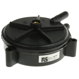 Herga 6101 Series Ultra Low Pressure Differential Pressure Sensor 23.35 psi 2.86 mbar 125V AC Fibreglass Housing 6101-0030