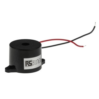 NEUTRAL 90 dB Panel Mount Continuous Internal Piezo Buzzer Component 3 V dc Min 16 V dc Max 23 mm Diameter 17 mm 511-7636