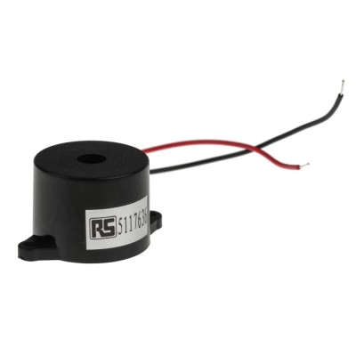 NEUTRAL 90 dB Panel Mount Continuous Internal Piezo Buzzer Component 3 V dc Min 16 V dc Max 23 mm Diameter 17 mm 511-7636