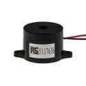 NEUTRAL 90 dB Panel Mount Continuous Internal Piezo Buzzer Component 3 V dc Min 16 V dc Max 23 mm Diameter 17 mm 511-7636