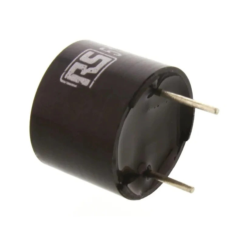 RS Pro Magnetic Buzzer Component PCB Mount 85 dB Continuous Tone 4V dc Min 8V dc Max 9.5 mm Height 5117658P