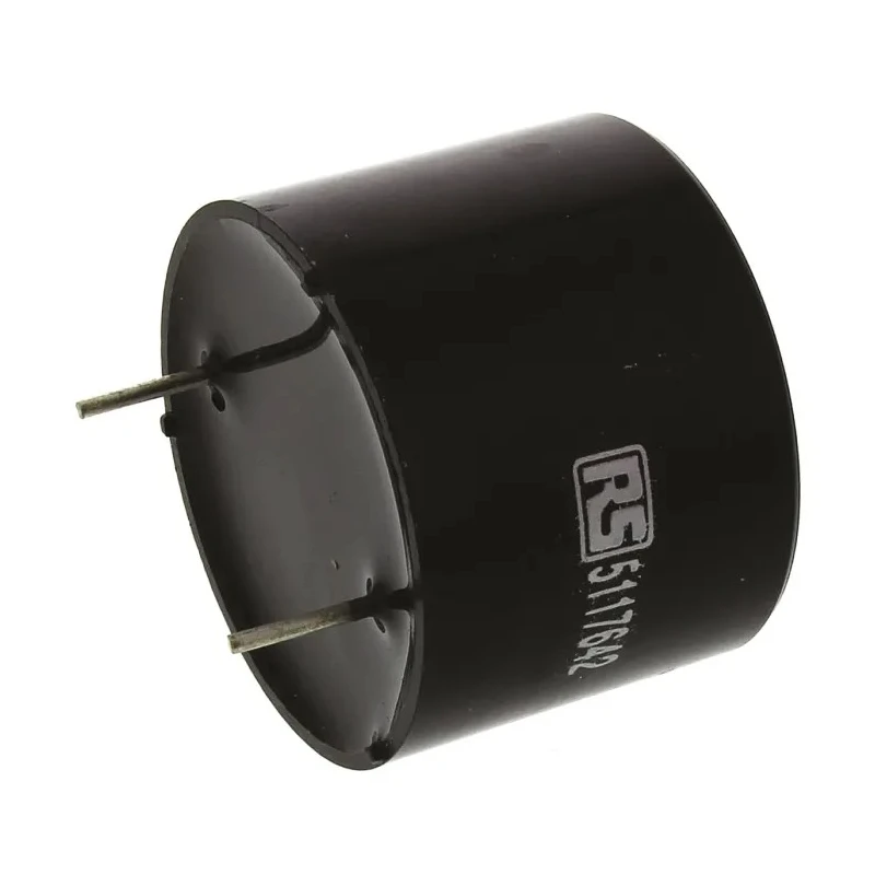 RS PRO 80 dB Through Hole Continuous Internal 18 mm Piezo Buzzer Component 3 V dc Min 16 V dc Max 511-7642