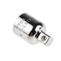 Bahco 3/8 in Square Drive Adapter Socket, Polished Alloy Steel, 24.7mm Overall 7764