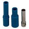 Hirschmann Test & Measurement Blue Female Banana Socket 4 mm Connector Screw Termination 1000V ac/dc 24A 934096102