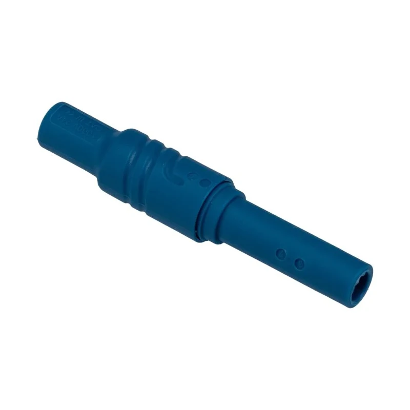 Hirschmann Test & Measurement Blue Female Banana Socket 4 mm Connector Screw Termination 1000V ac/dc 24A 934096102