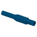 Hirschmann Test & Measurement Blue Female Banana Socket 4 mm Connector Screw Termination 1000V ac/dc 24A 934096102