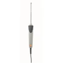 Testo PT100 Surface Temperature Probe, 114 mm Length, 5.9 mm Diameter, ±0.2°C Accuracy, Max 400°C PT100