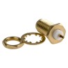 TE Connectivity SMA Series Coaxial Connector Panel Mount Female SMA 50Ω 18GHz Straight Body Solder 1-1478966-0