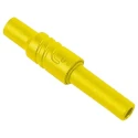 Hirschmann Test & Measurement Yellow Female Banana Socket, 4 mm Connector, Screw Termination, 1000 V AC/DC, 24A 934096103