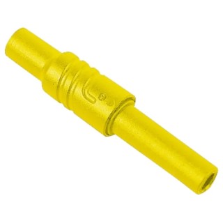 Hirschmann Test & Measurement Yellow Female Banana Socket, 4 mm Connector, Screw Termination, 1000 V AC/DC, 24A 934096103