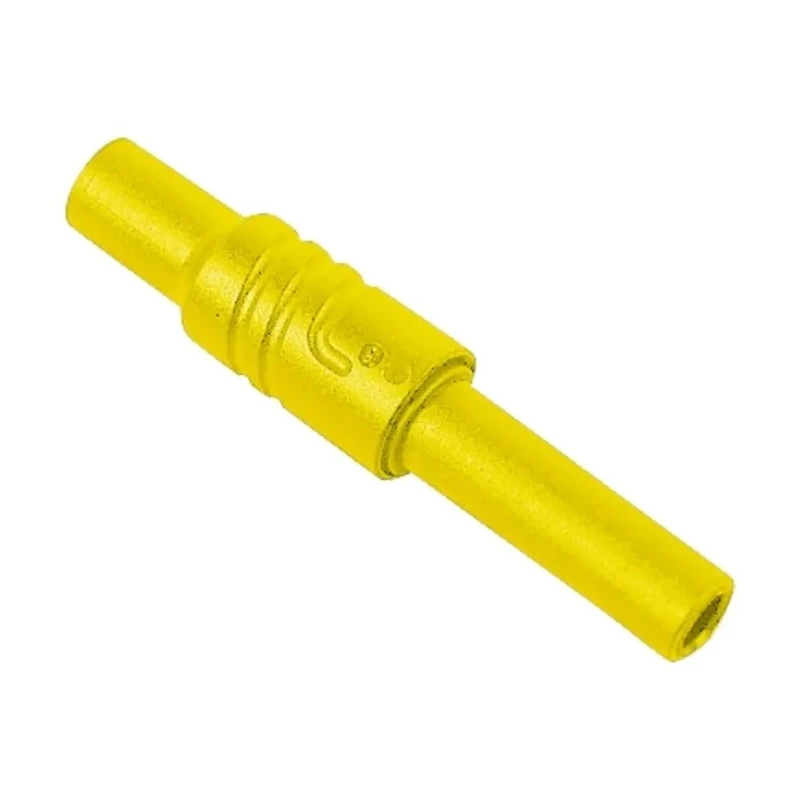 Hirschmann Test & Measurement Yellow Female Banana Socket, 4 mm Connector, Screw Termination, 1000 V AC/DC, 24A 934096103
