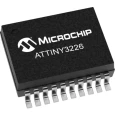 Microchip 16 bit AVR Microcontroller 32kB FLASH 3kB SRAM 20 MHz 20-Pin SOIC ATTINY3226-SU