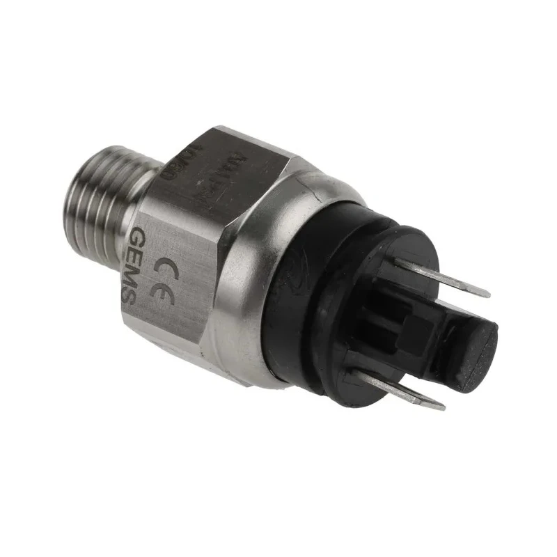 Gems Sensors PS61 Series Subminiature OEM Pressure Switch 0.7 bar Min 4.1 bar Max 42V Supply Zinc Plated Steel Housing PS61