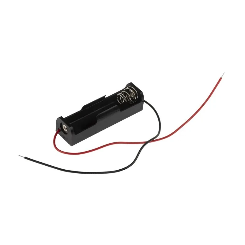 RS PRO Battery Holder for One AA Cell Polypropylene Body with Nickel-Plated Steel Coil Spring Terminals 512-3574