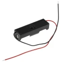 RS PRO Battery Holder for One AA Cell Polypropylene Body with Nickel-Plated Steel Coil Spring Terminals 512-3574