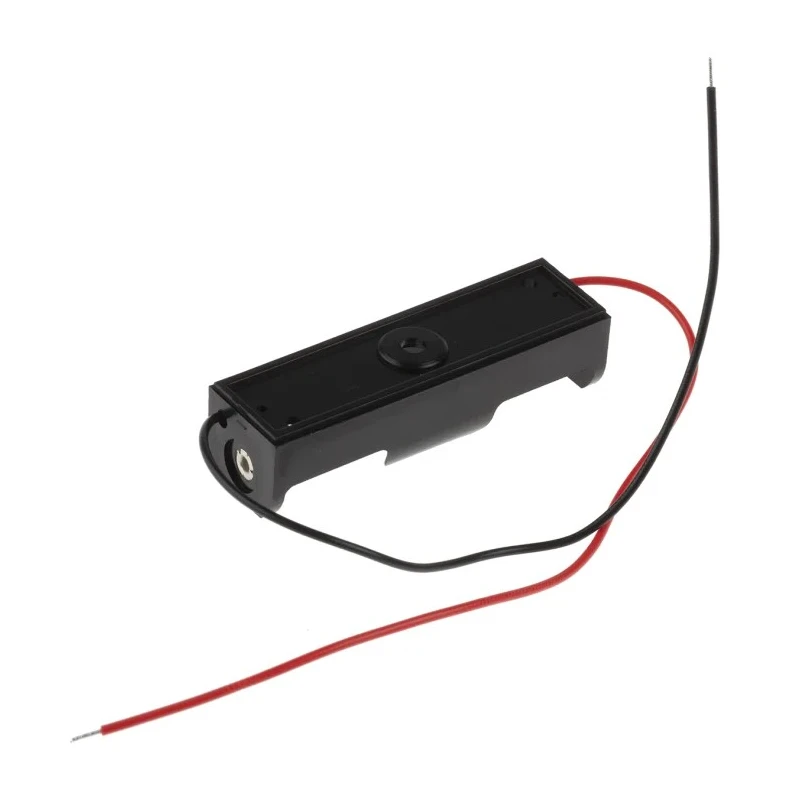 RS PRO Battery Holder for One AA Cell Polypropylene Body with Nickel-Plated Steel Coil Spring Terminals 512-3574