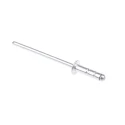 POP Aluminium Blind Rivet, 3.2 mm Diameter, 11.5 mm Length, Plain Finish, Steel Mandrel EBD410BS