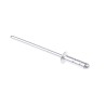 POP Aluminium Blind Rivet, 3.2 mm Diameter, 11.5 mm Length, Plain Finish, Steel Mandrel EBD410BS