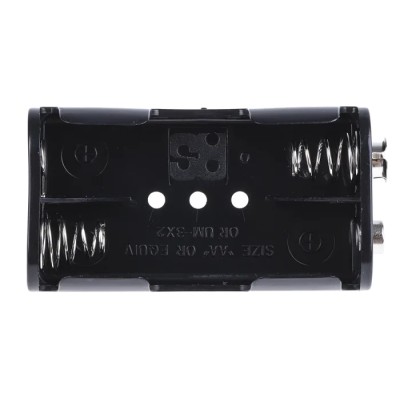 RS PRO AA Battery Holder Coil Spring, Polyethylene Body, 2 Cells, Chassis Mount 512-3580