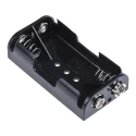 RS PRO AA Battery Holder Coil Spring, Polyethylene Body, 2 Cells, Chassis Mount 512-3580