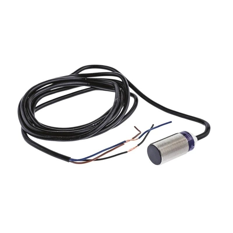 Telemecanique Sensors Threaded Barrel Inductive Proximity Sensor M18 39mm Flush Mount Screw Terminal PNP Output XS518B1PAL2