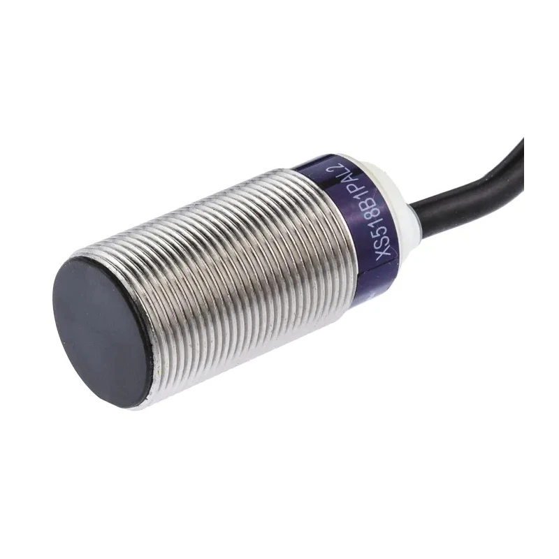 Telemecanique Sensors Threaded Barrel Inductive Proximity Sensor M18 39mm Flush Mount Screw Terminal PNP Output XS518B1PAL2