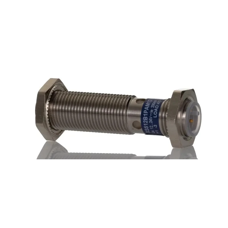 Telemecanique Sensors Threaded Barrel Inductive Proximity Sensor M12 PNP Osiprox 36 V DC 200mA XS512B1PAM12