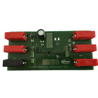 Infineon TLS805D1LDV50 BOARD LDO Voltage Regulator Evaluation Board for TLS805/TLS810 Linear Voltage TLS805D1LDV50BOARDTOBO1