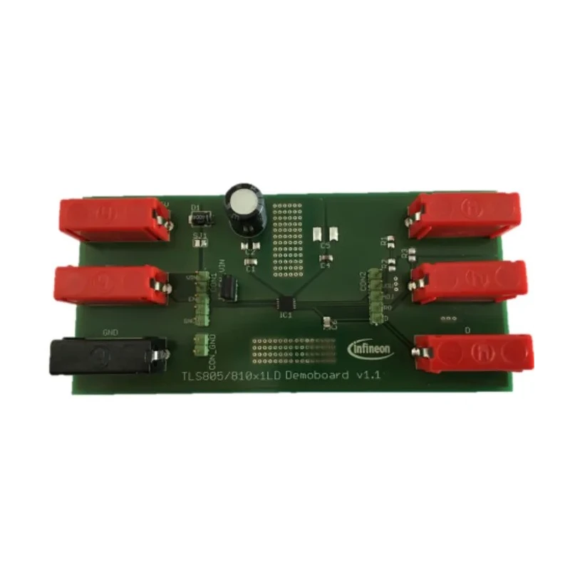 Infineon TLS805D1LDV50 BOARD LDO Voltage Regulator Evaluation Board for TLS805/TLS810 Linear Voltage TLS805D1LDV50BOARDTOBO1