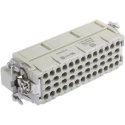 HARTING Heavy Duty Power Connector Insert 16A 500V 46 Contacts Han EE Series Male 09320463001
