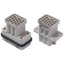 HARTING Heavy Duty Power Connector Insert 10A 17 Contacts Han Q Series Male 09120173001