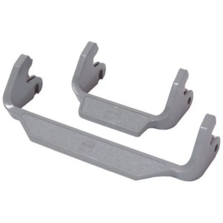 HARTING Locking Lever Han Easy Lock Series 2 Way Female 32B Side Cable Entry Polycarbonate Grey 09000005231