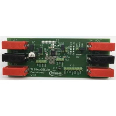 Infineon Demo Board LDO Voltage Regulator for TLS835 Linear Voltage Regulator, Microcontroller Application TLS820B2ELVSE