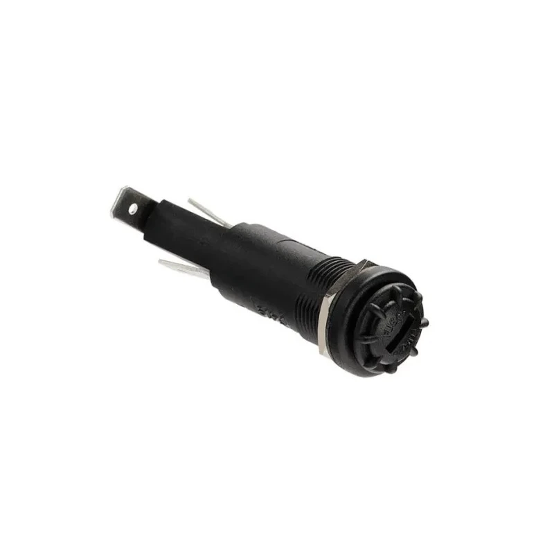 Bulgin 16A Panel Mount Fuse Holder 1 Pole for 6.3 x 32 mm Fuses 250V AC FX0419