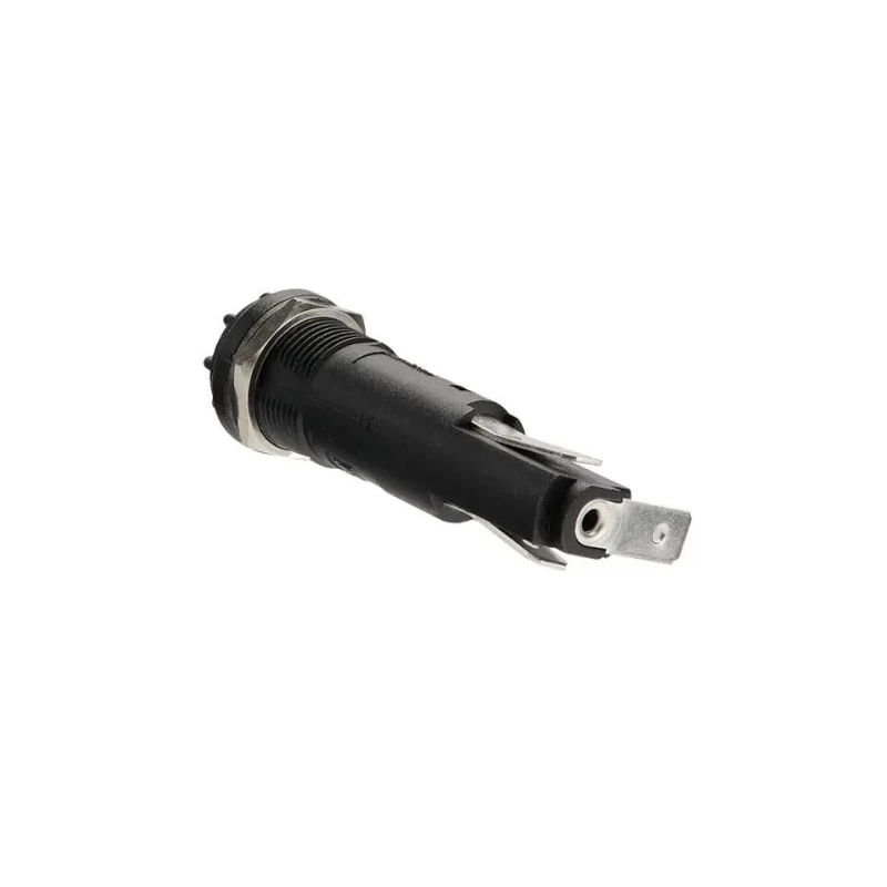 Bulgin 16A Panel Mount Fuse Holder 1 Pole for 6.3 x 32 mm Fuses 250V AC FX0419