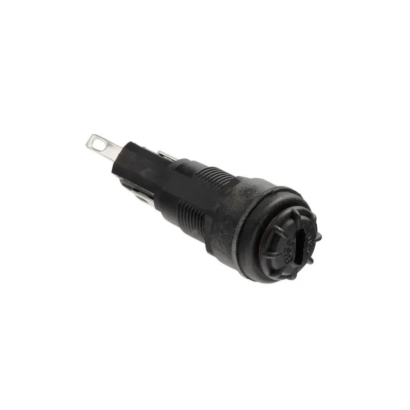 Bulgin 10A Panel Mount Fuse Holder, 1P-Pole, 250V AC, Nylon and Polyester Construction FX0462