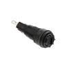 Bulgin 10A Panel Mount Fuse Holder, 1P-Pole, 250V AC, Nylon and Polyester Construction FX0462