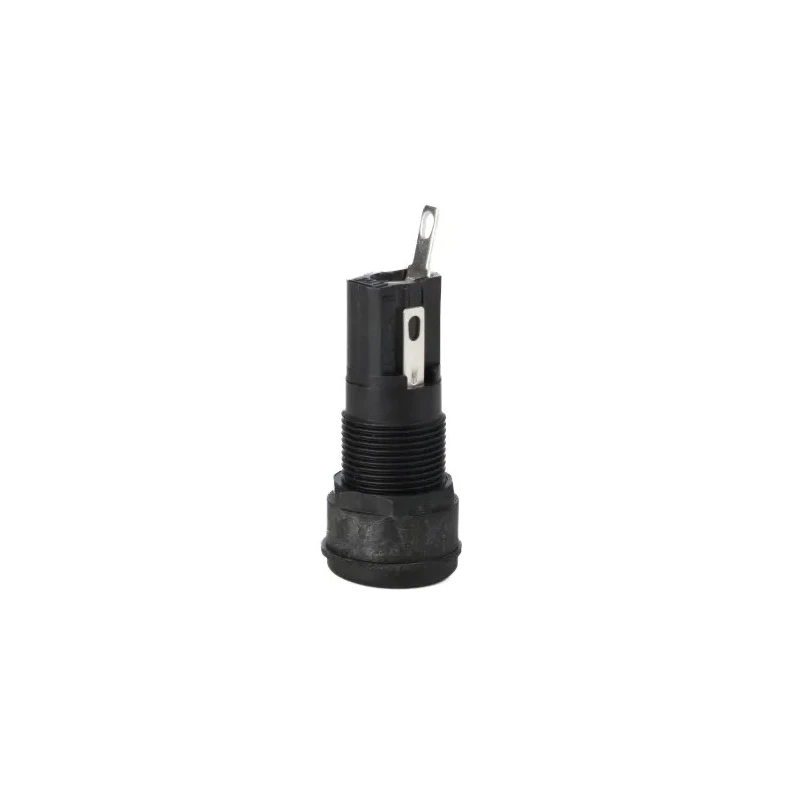 Bulgin 10A Panel Mount Fuse Holder, 1P-Pole, 250V AC, Nylon and Polyester Construction FX0462