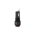 Bulgin 10A Panel Mount Fuse Holder, 1P-Pole, 250V AC, Nylon and Polyester Construction FX0462