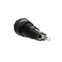 Bulgin 10A Panel Mount Fuse Holder, 1P-Pole, 250V AC, Nylon and Polyester Construction FX0462