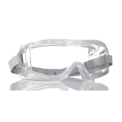 Bolle Safety Anti-Fog Coating, Anti-Scratch Safety Goggles with Clear Polycarbonate Lenses COVACLEAN