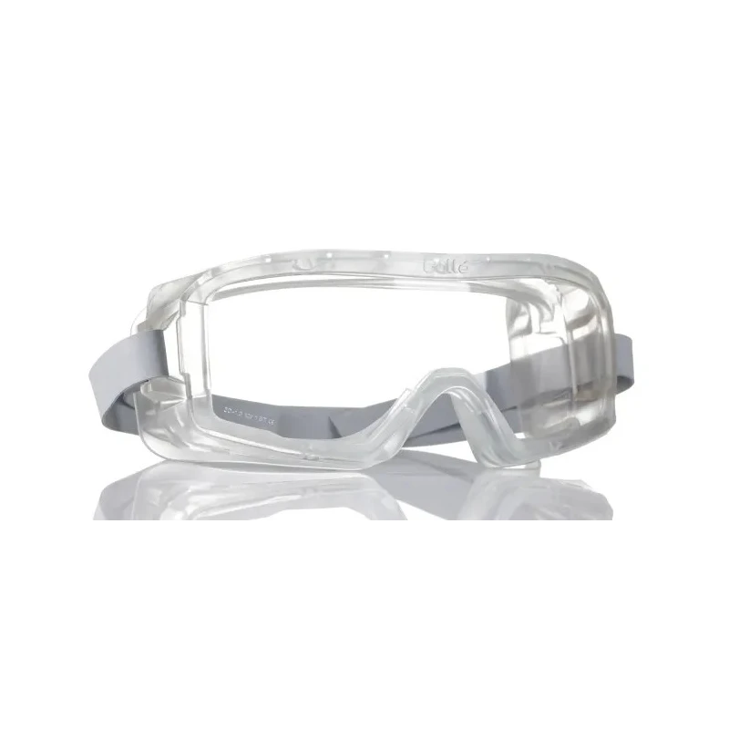 Bolle Safety Anti-Fog Coating, Anti-Scratch Safety Goggles with Clear Polycarbonate Lenses COVACLEAN