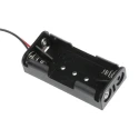 RS PRO Battery Holder for 2 x AAA Batteries Chassis Mount Polypropylene Body with Coil Spring Termination 512-3552