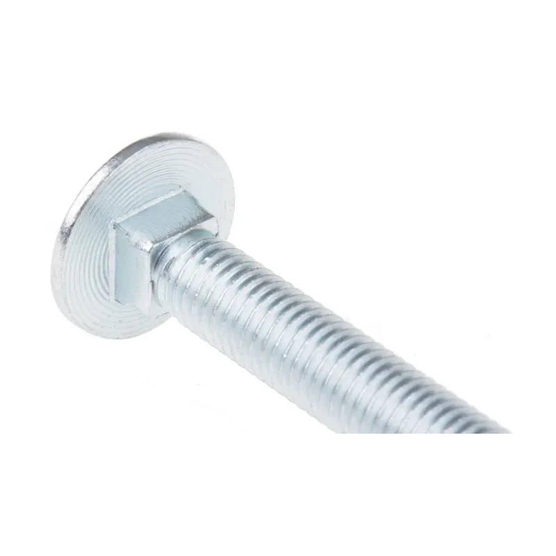 RS PRO Bright Zinc Steel Coach Bolt M10 x 100 mm, Square Neck, Grade 4.8, Metric Thread 512-1130