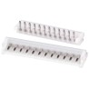 JST EH Series Right Angle Through Hole PCB Header 12 Contact, 2.5 mm Pitch, 1 Row, Shrouded S12B-EH (LF) (SN)