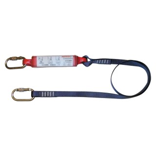 Protecta 2 m Fall Arrest Shock Absorbing Lanyard with Screw Carabiner AE5220WAA