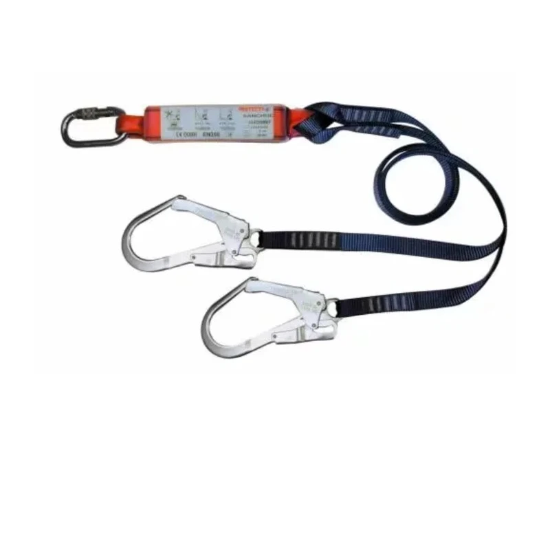 Protecta 2 m Fall Arrest Shock Absorbing Lanyard with Screw Carabiner AE5220WAA