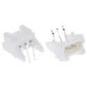 JST PA Series Right Angle Through Hole PCB Header 3 Contacts 2 mm Pitch 1 Row Shrouded S03B-PASK-2 (LF) (SN)